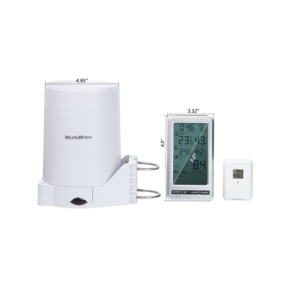 Garden Weather Station - 0206 RF 433mhz Wireless Tipping Bucket