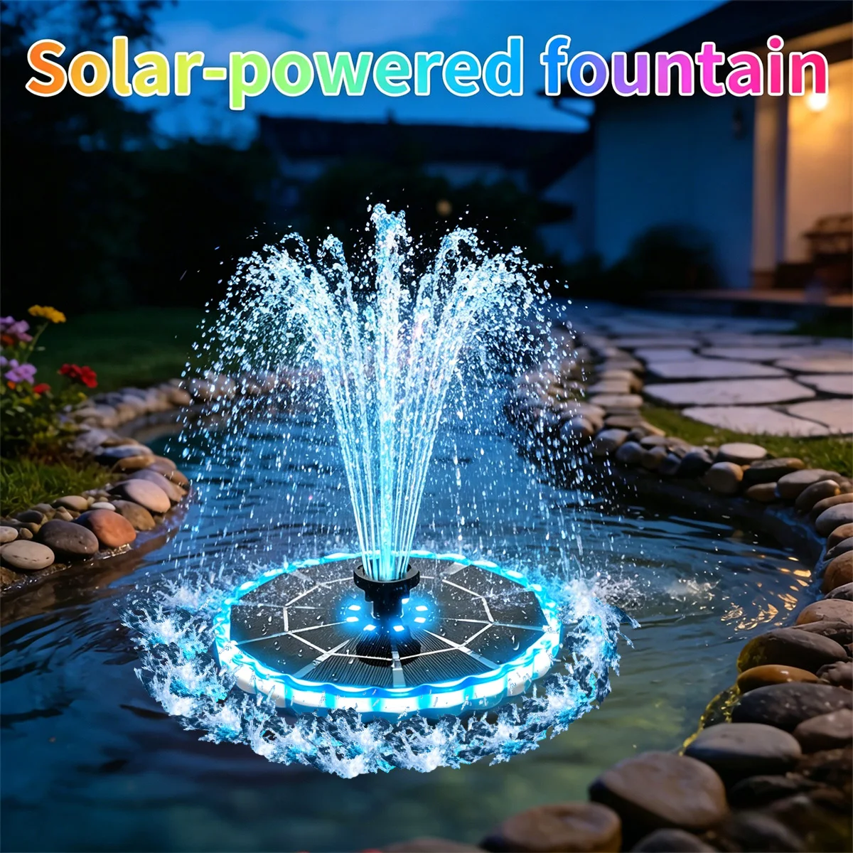 Smart Garden Solar - 3.5W Outdoor Solar Fountain for Garden