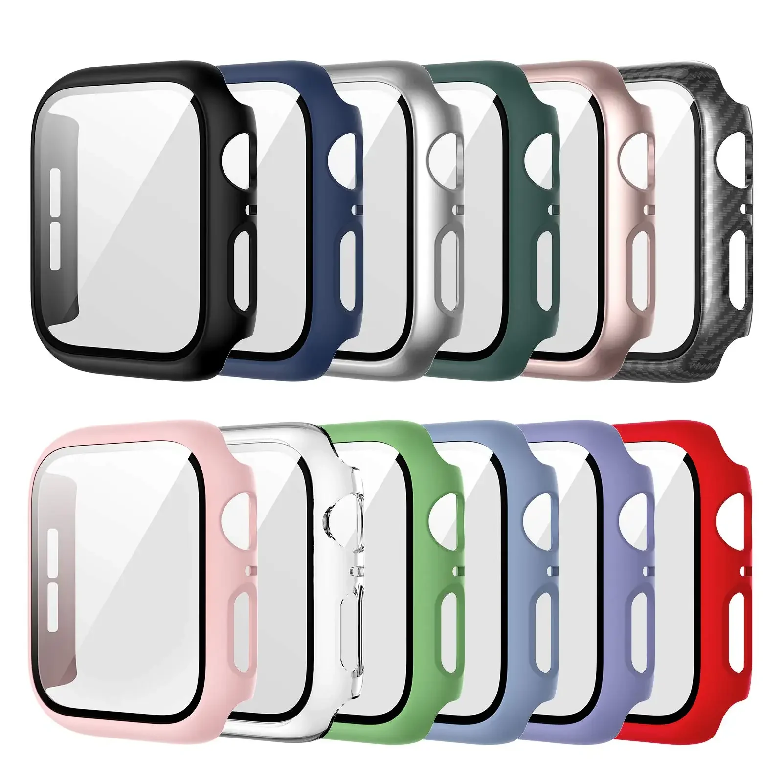 Smart Garden 9 - Tempered Glass+cover For Apple Watch 9