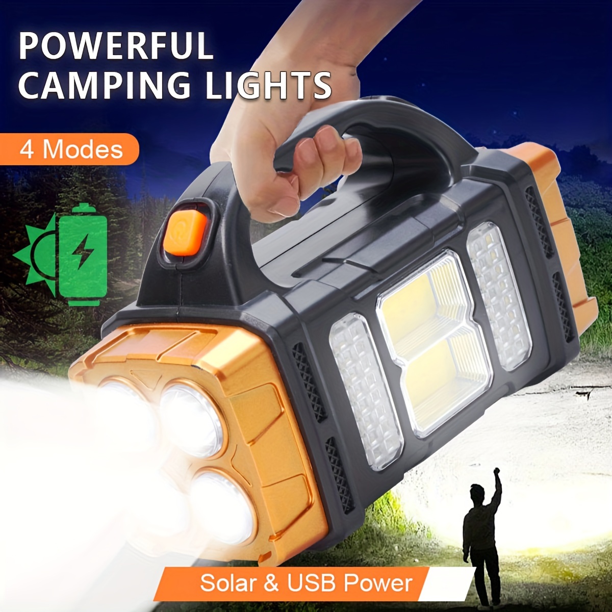 Smart Garden Solar - New Upgrade Rechargeable High Power Solar