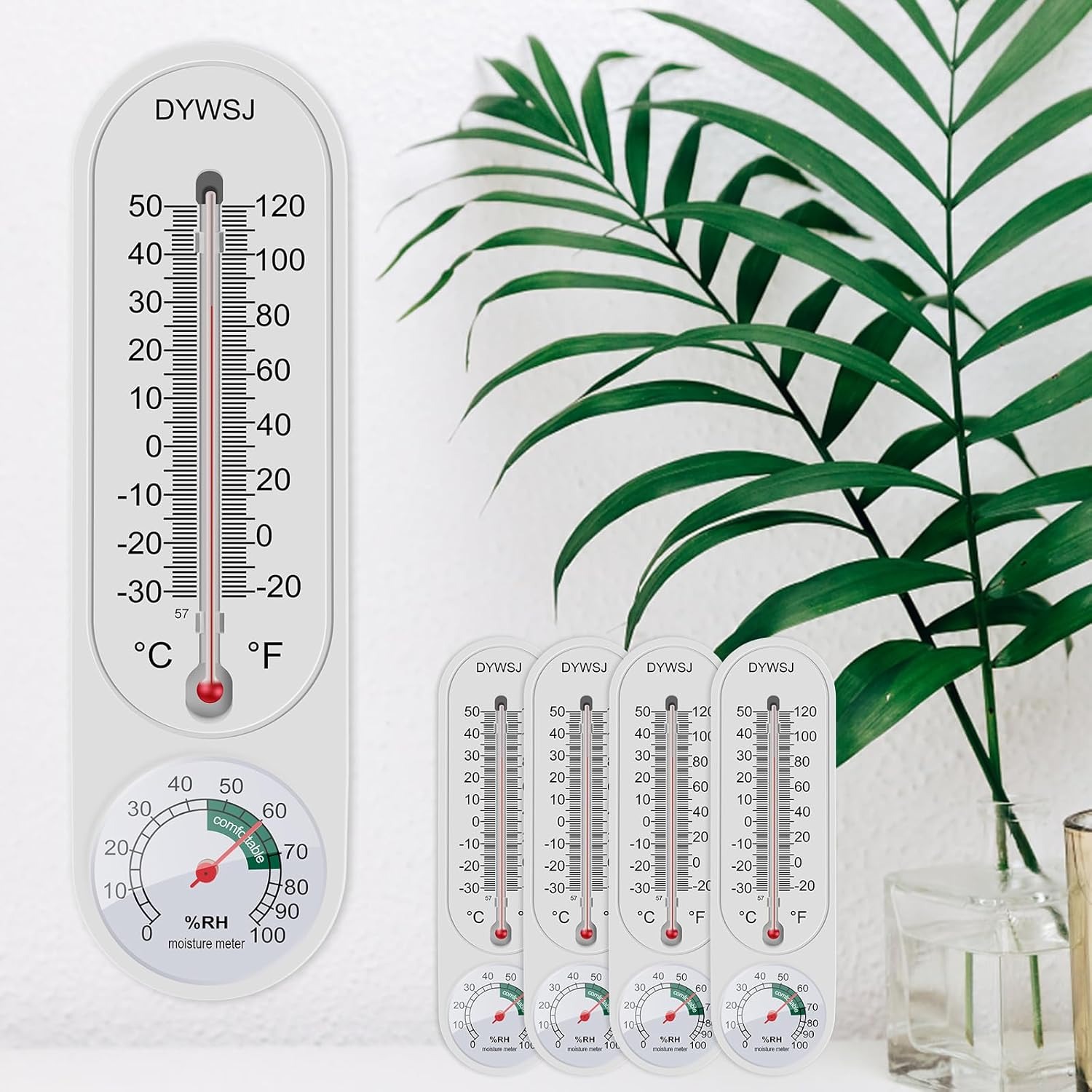 Outdoor/Indoor Thermometer Hyg - Garden Weather Station ulasan dan harga