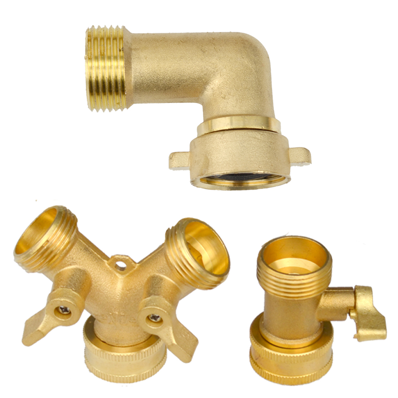 Heavy Duty Brass 1-2-4 way Spl - Smart Garden Hose Valve ulasan dan harga