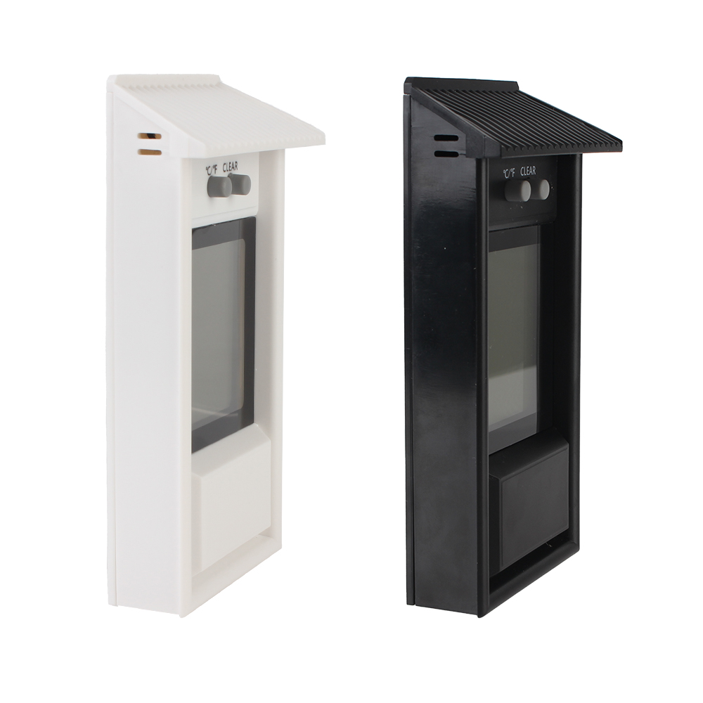 Gauge Weather Sensor LCD Elect - Garden Weather Station ulasan dan harga