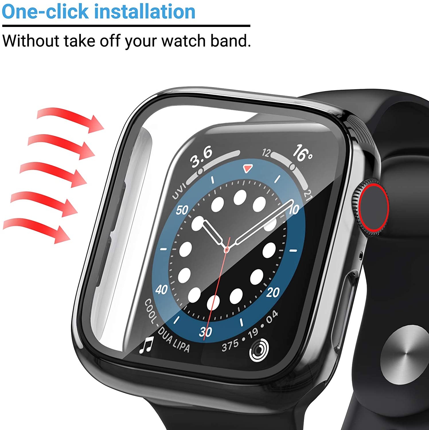 Glass+cover For Apple Watch Ca - Smart Garden 9 ulasan dan harga
