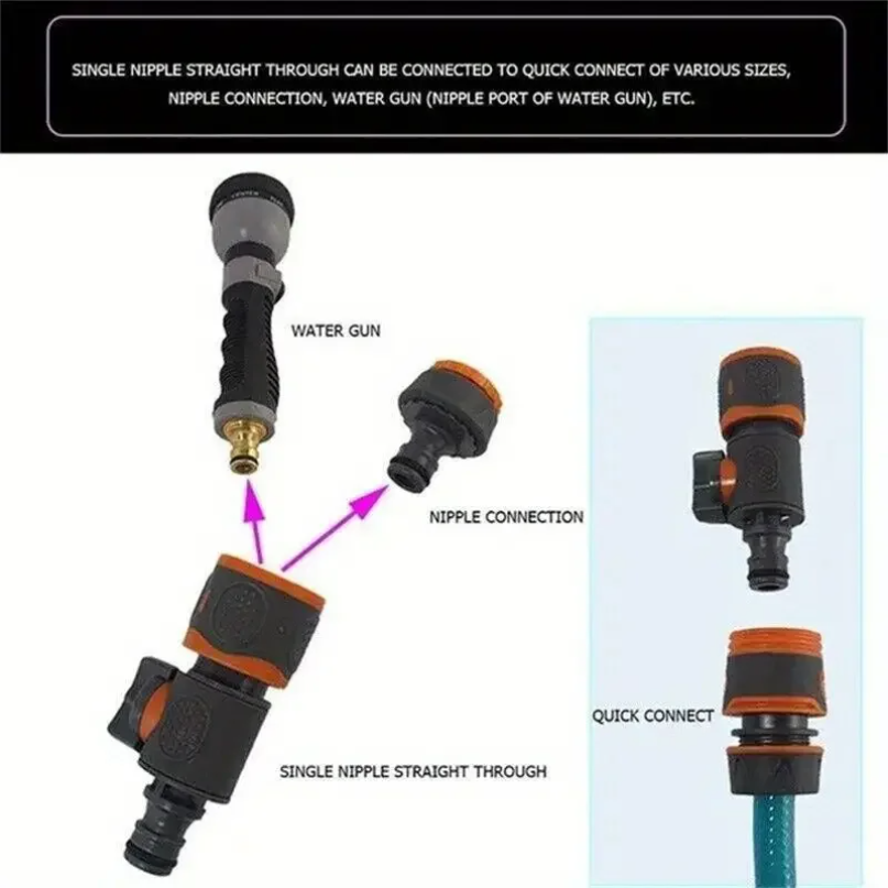 Quick Connect Garden Hose Adap - Smart Garden Hose Valve ulasan dan harga