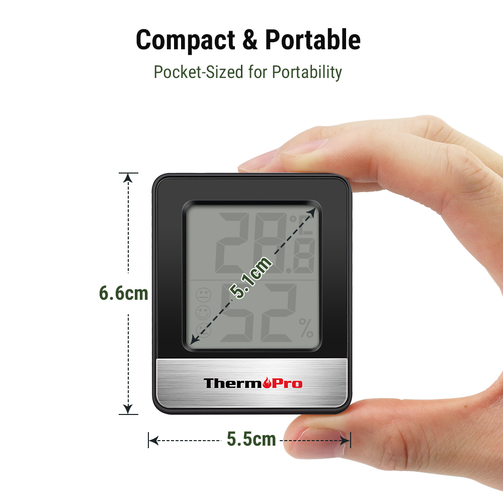 ThermoPro TP49 Mini Weather St - Garden Weather Station ulasan dan harga