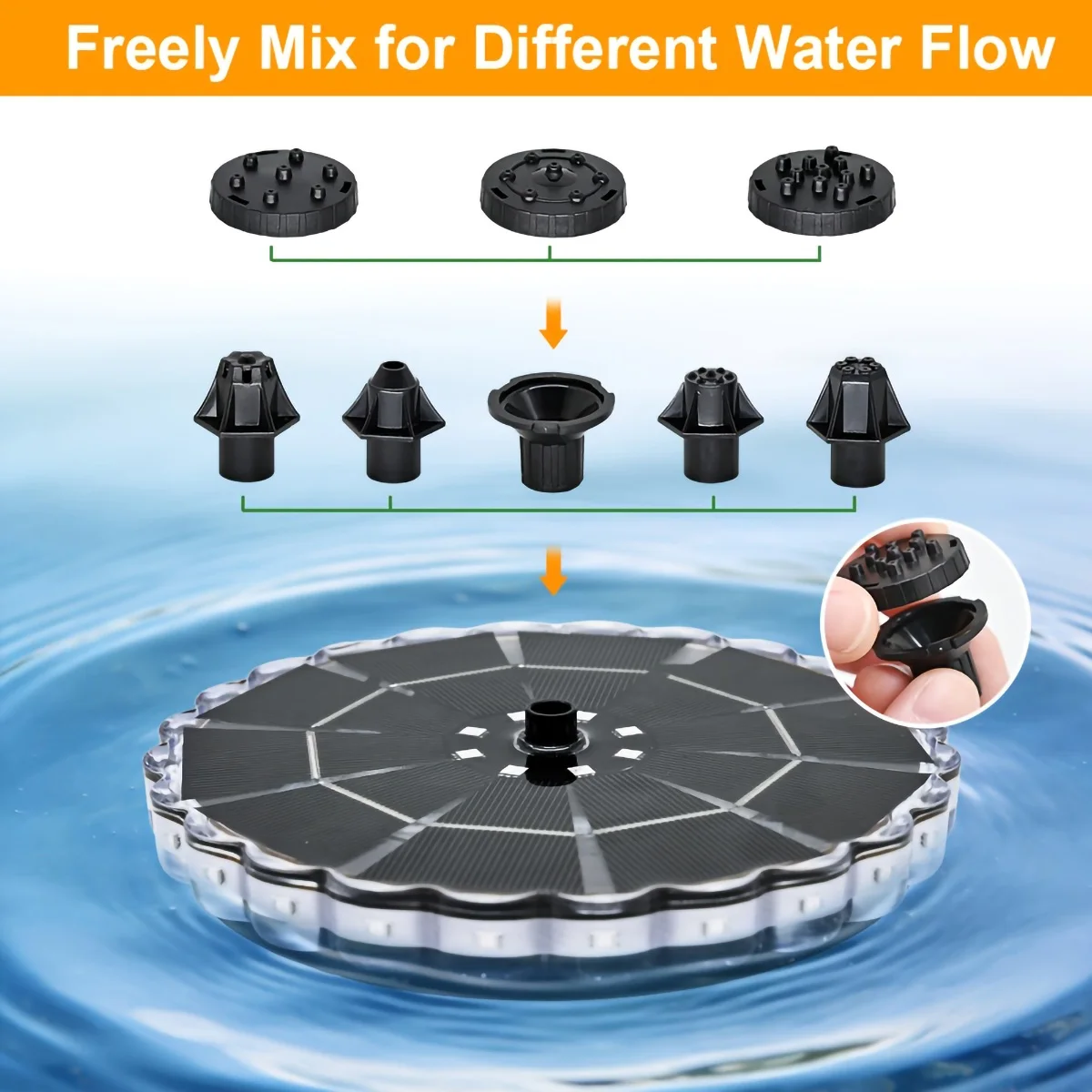 3.5W Outdoor Solar Fountain fo - Smart Garden Solar ulasan dan harga