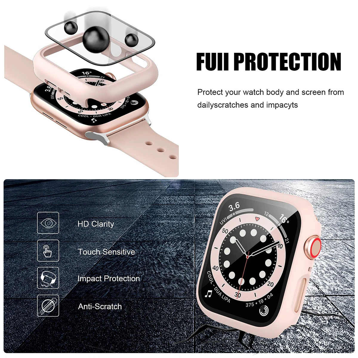 Tempered Glass+Cover For Apple - Smart Garden 9 ulasan dan harga
