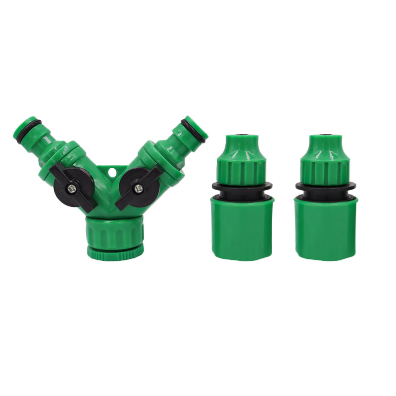 2-Way Y Garden Hose Splitter D - Smart Garden Hose Valve ulasan dan harga