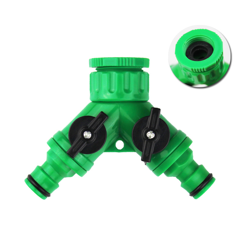 2-Way Y Garden Hose Splitter D - Smart Garden Hose Valve ulasan dan harga