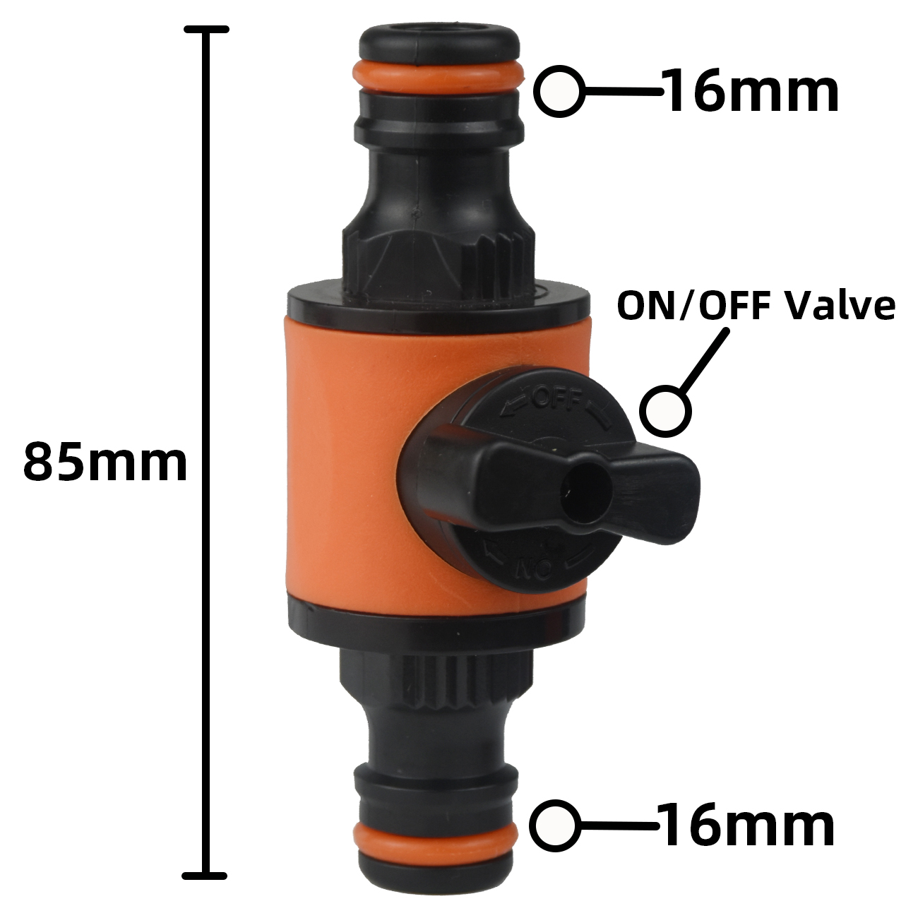 2pcs Garden Hose Tap Shut Off  - Smart Garden Hose Valve ulasan dan harga