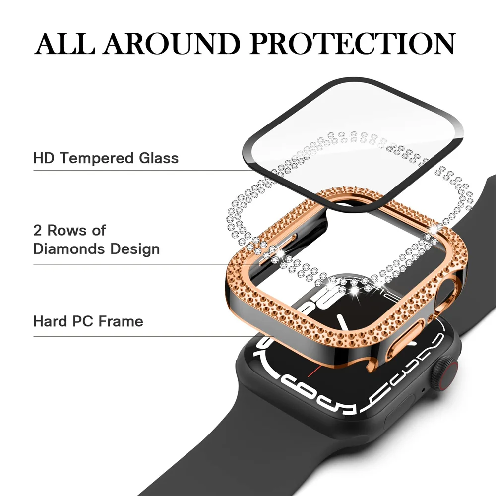 Diamond Cover For Apple watch  - Smart Garden 9 ulasan dan harga