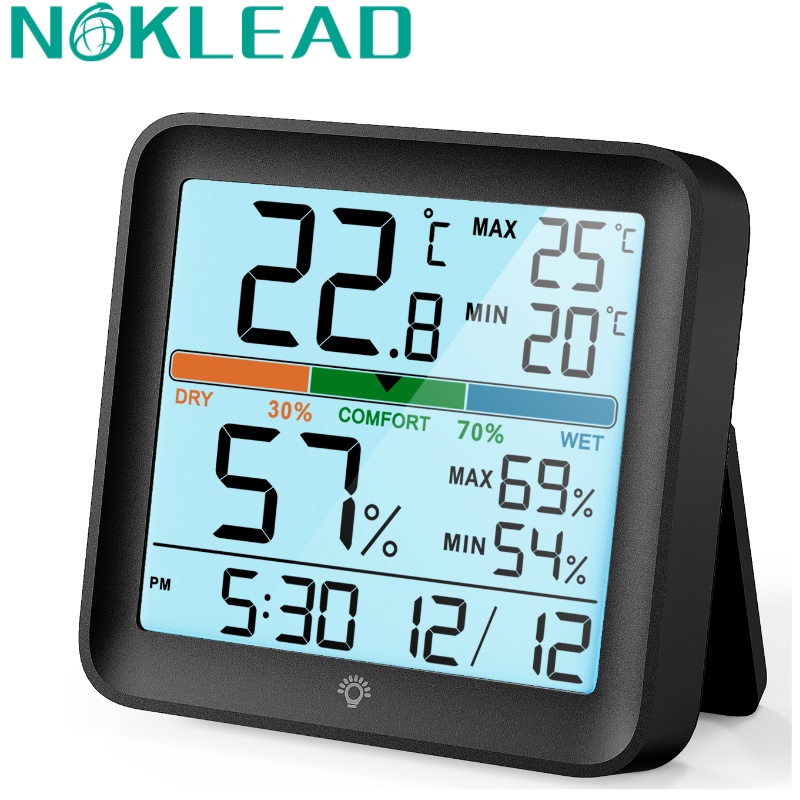 NOKLEAD Weather Station Meter  - Garden Weather Station ulasan dan harga