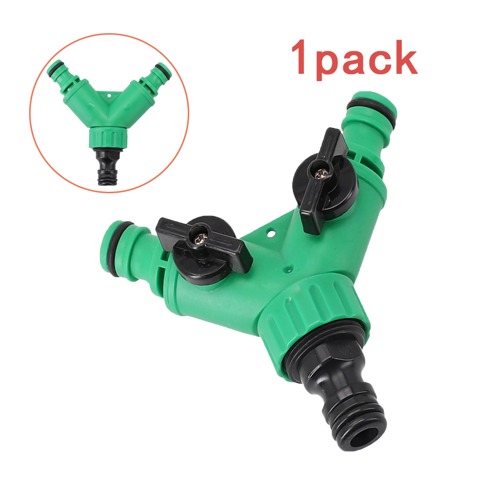 2-Way Garden Hose Splitter Y C - Smart Garden Hose Valve ulasan dan harga