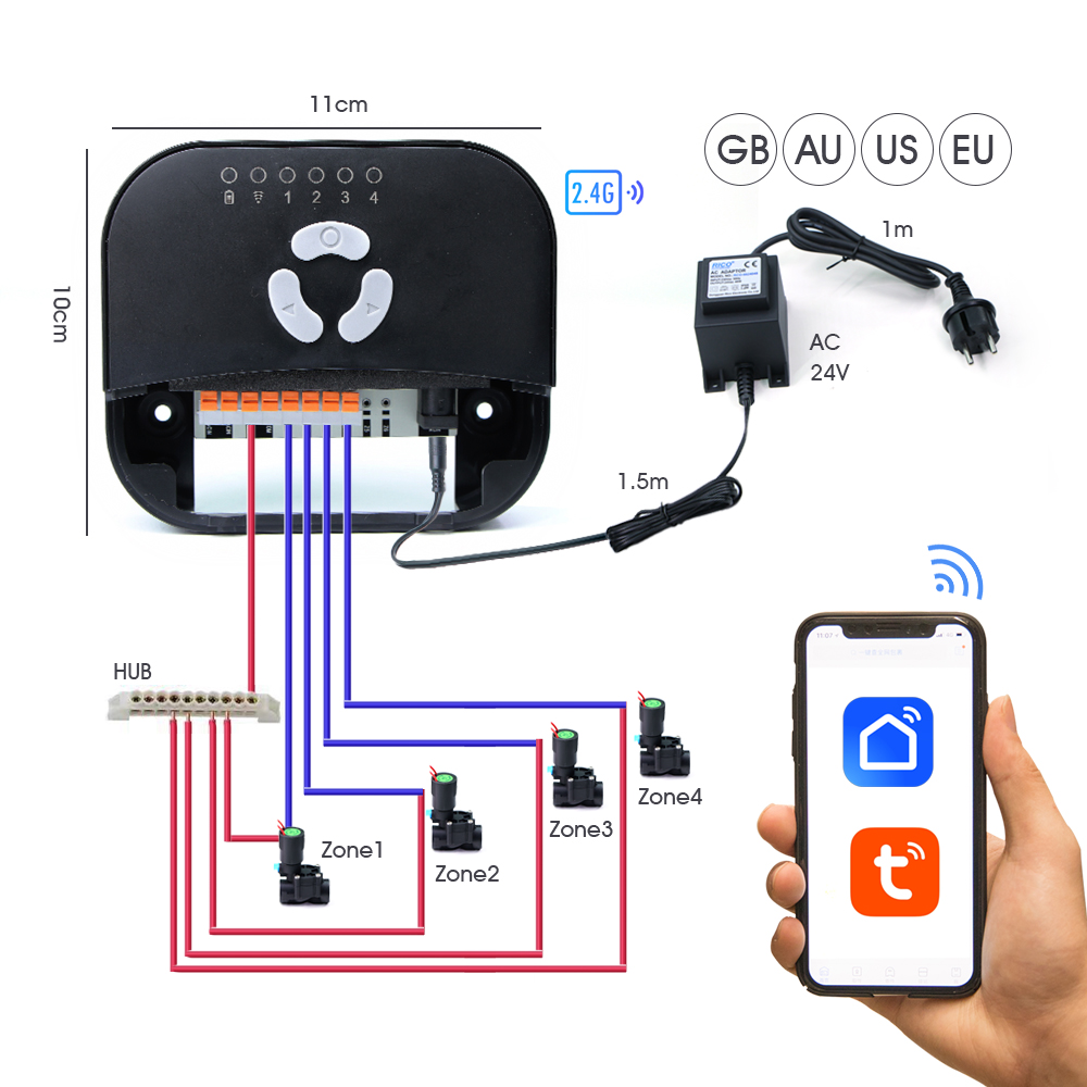 Garden Hose Solenoid Valve Con - Smart Garden Hose Valve ulasan dan harga
